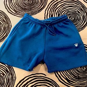 Blue Wrldvsn shorts men brand new